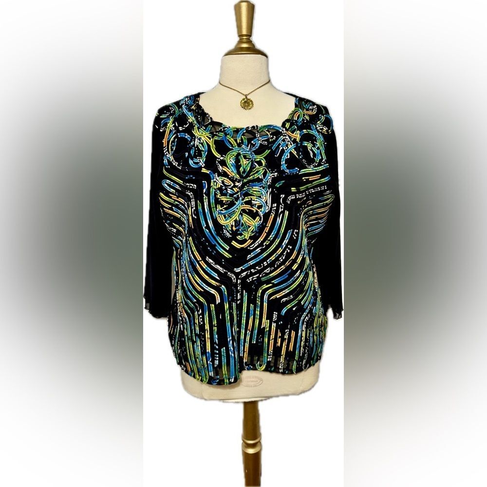 City Girl bold & bright top!